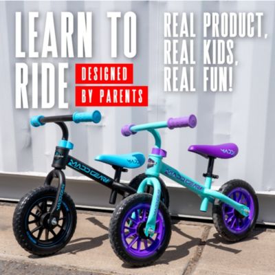 Toddler Balance Bike – Lightweight No Pedal First Bike for Ages 18 Months to 4 Years – Adjustable Seat – 10" Maintenance-Free Tires – My 1st BMX Balance Bike - Black