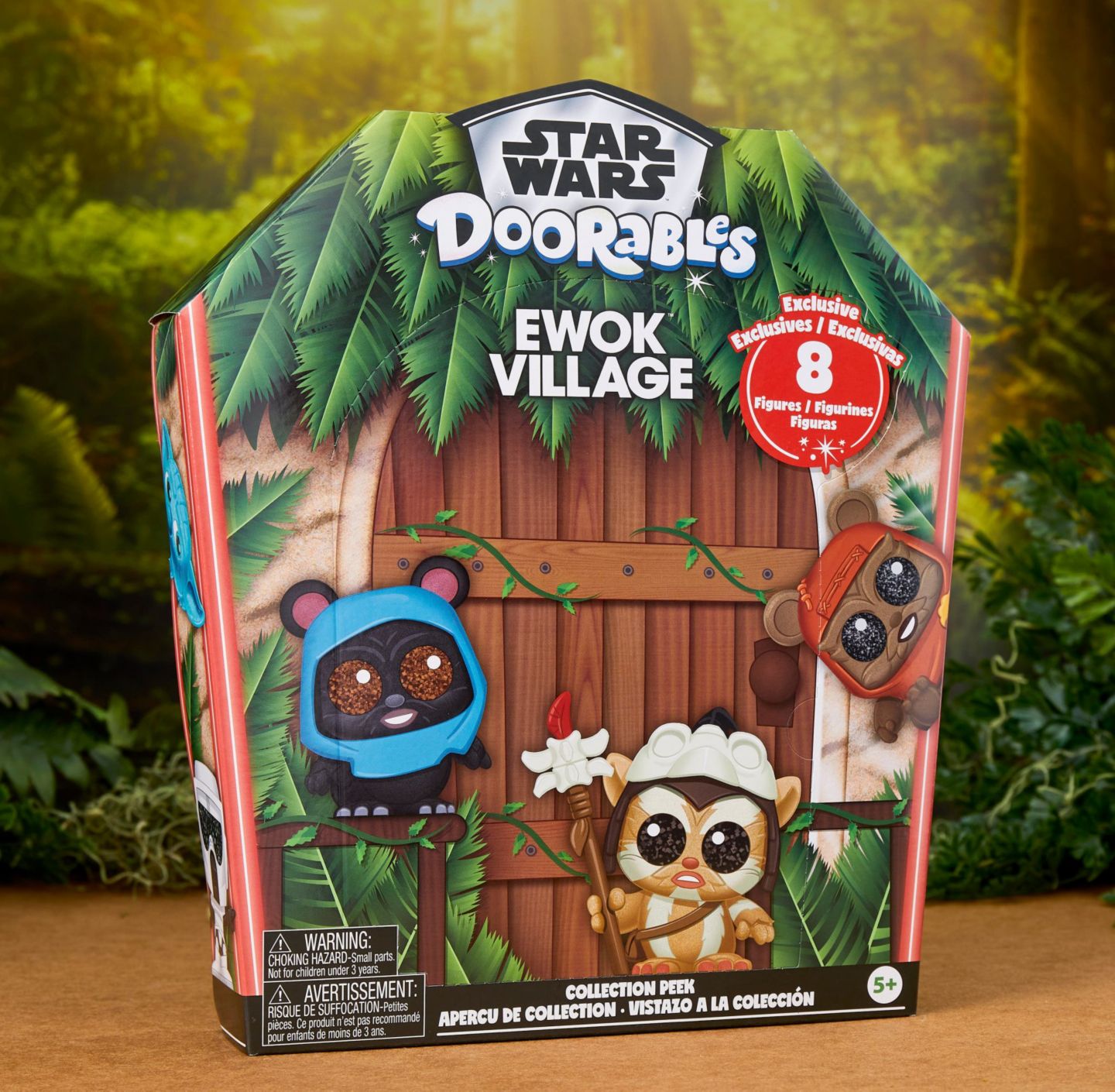 Детские фигурки Star Wars Doorables Ewok Village Collection Peek — фото 2