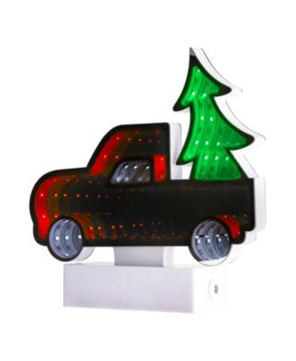 LED 3D Christmas Truck Tunnel Light - 7.25-Inch