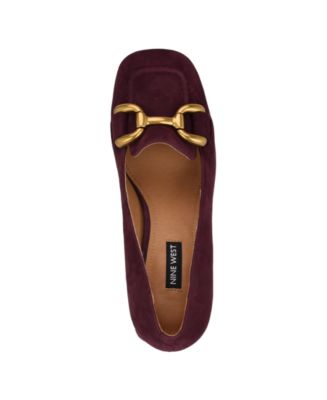 Women's Veepe Bit Block Heel Loafers