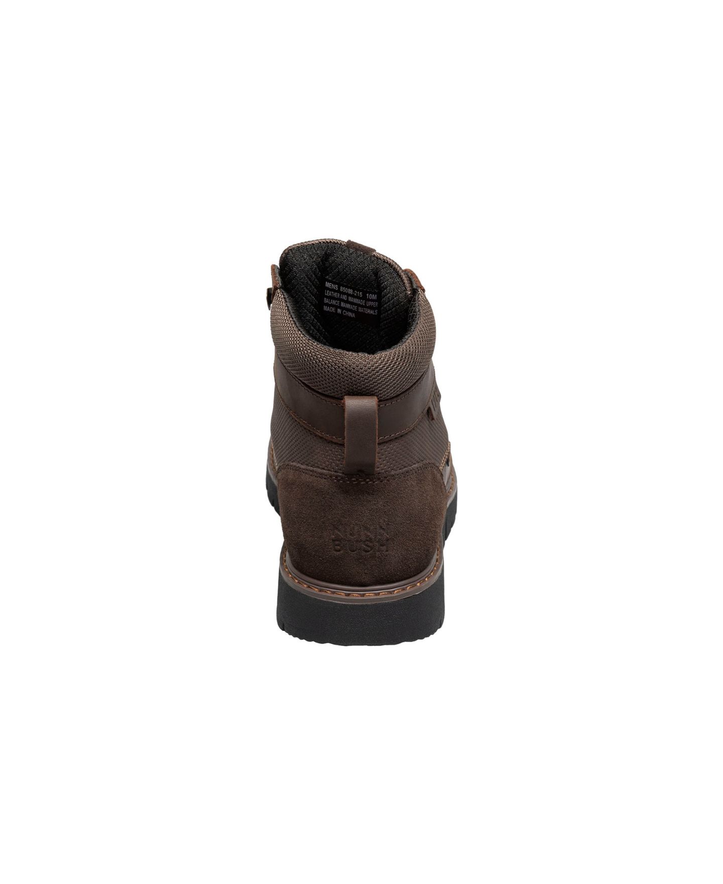 Мужские ботинки Nunn Bush Karnak Plain Toe Boot, цвет: Коричневый угольный — фото 2