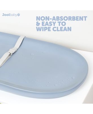 Waterproof Baby Changing Pad - Easy to Clean, Lightweight & Portable - Large Foam Cushion for Comfort