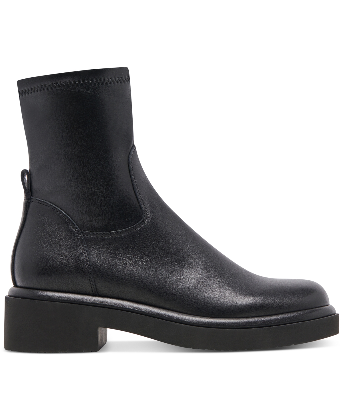 Dolce Vita Simaya H2o Waterproof Platform Bootie In Mahogany Leather