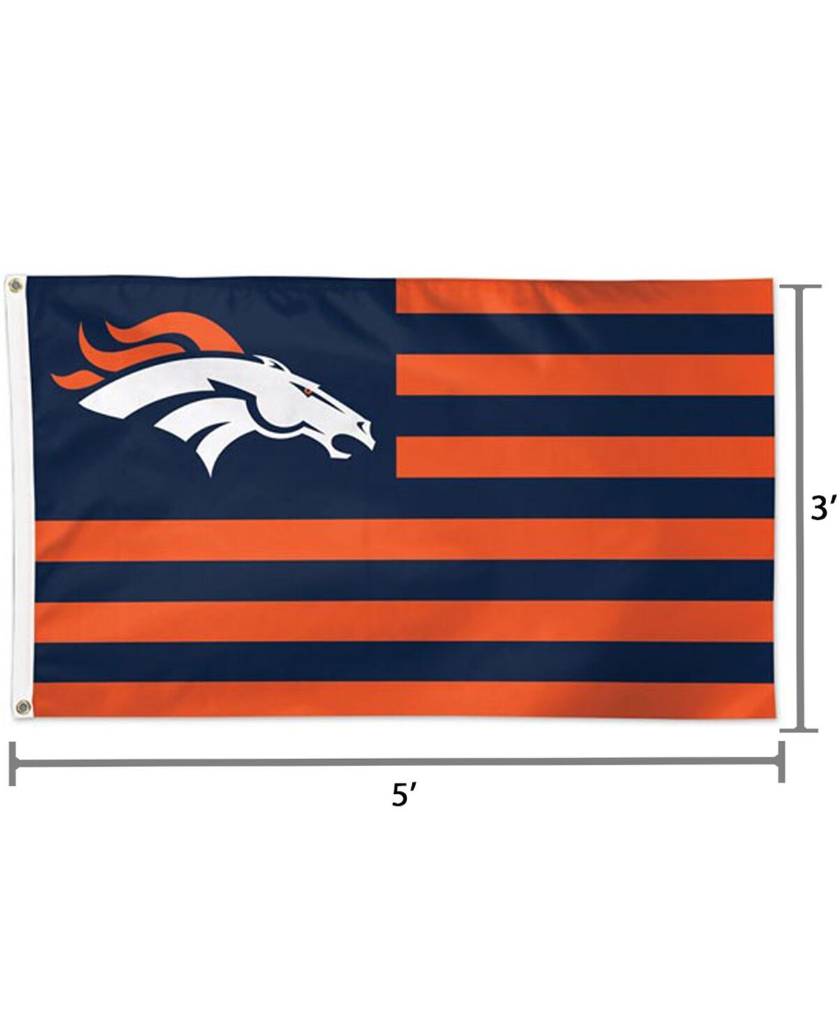Wincraft Denver Broncos 3' X 5' Americana Stars Stripes Deluxe Flag In No Color