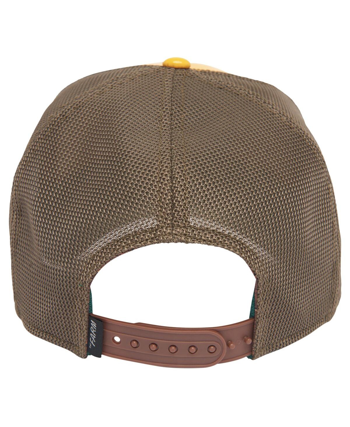 Goorin Bros. Men'sOl' Man Bert Trucker Adjustable Hat - Yellow, Brown