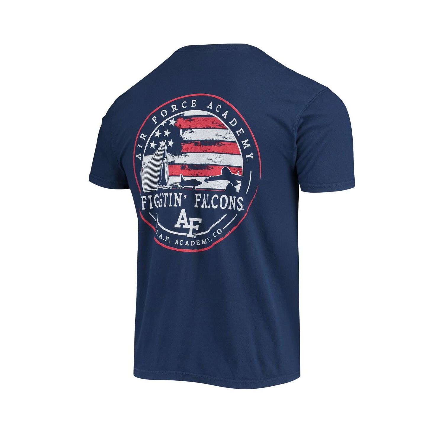 Men's Navy Air Force Falcons Campus Americana T-Shirt