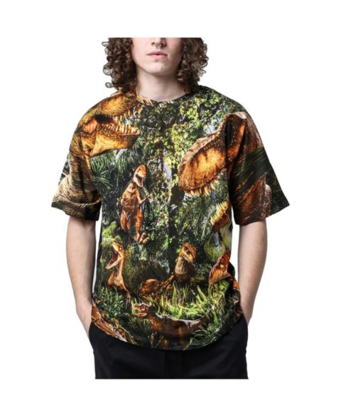 Футболка DUMBGOOD Green Jurassic Park the Predators Big Print Graphic