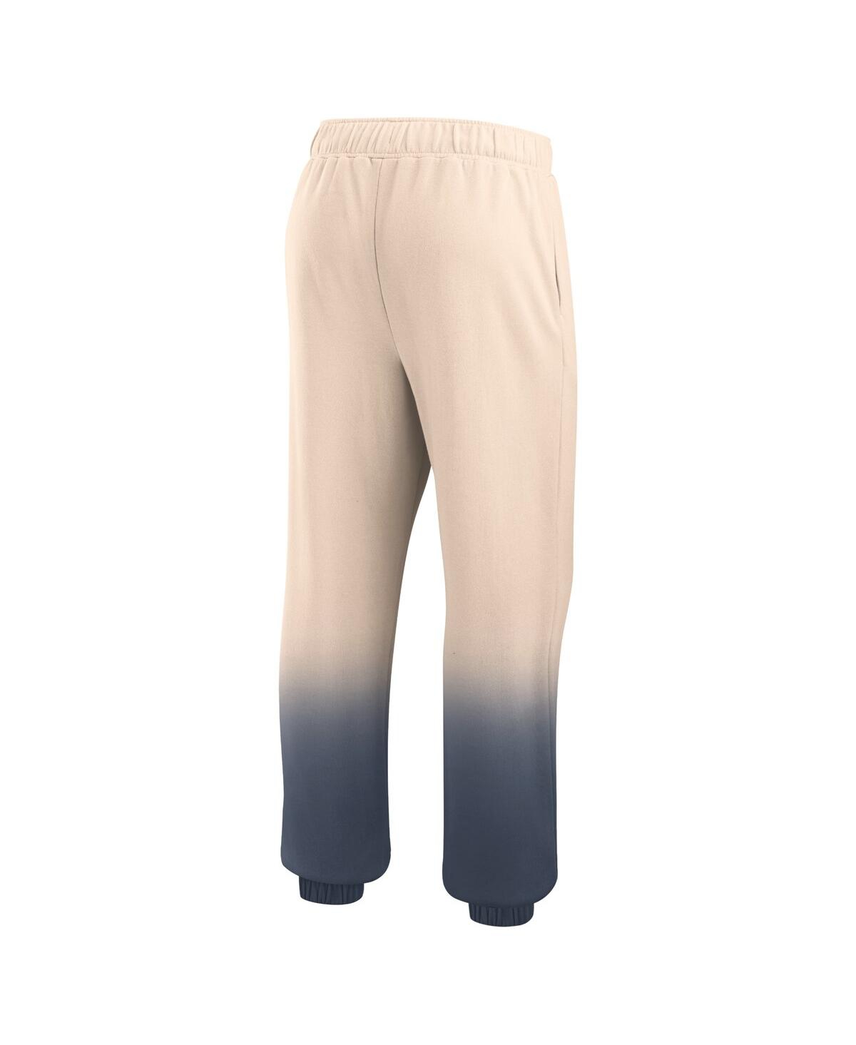 Shop Fanatics Women's Tan/navy Boston Red Sox Luxe Ombre Lounge Pants In Tan,navy