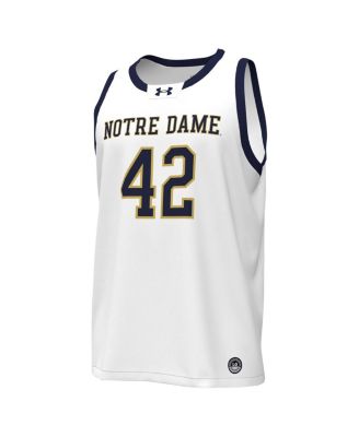 Men's 42 Notre Dame Fighting Irish Replica Basketball Jersey