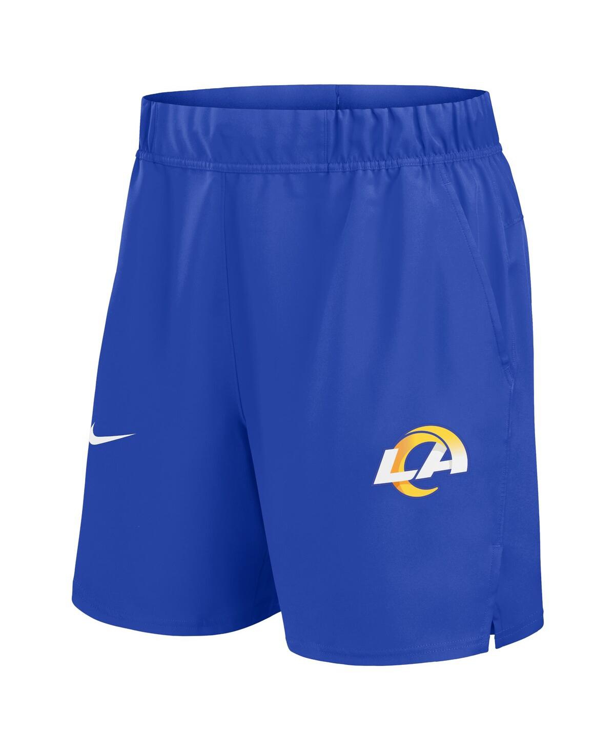 Nike Men's Royal Los Angeles Rams Blitz Victory Performance Shorts In Royal