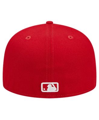 Men's Red St. Louis Cardinals Logo 59FIFTY Fitted Hat