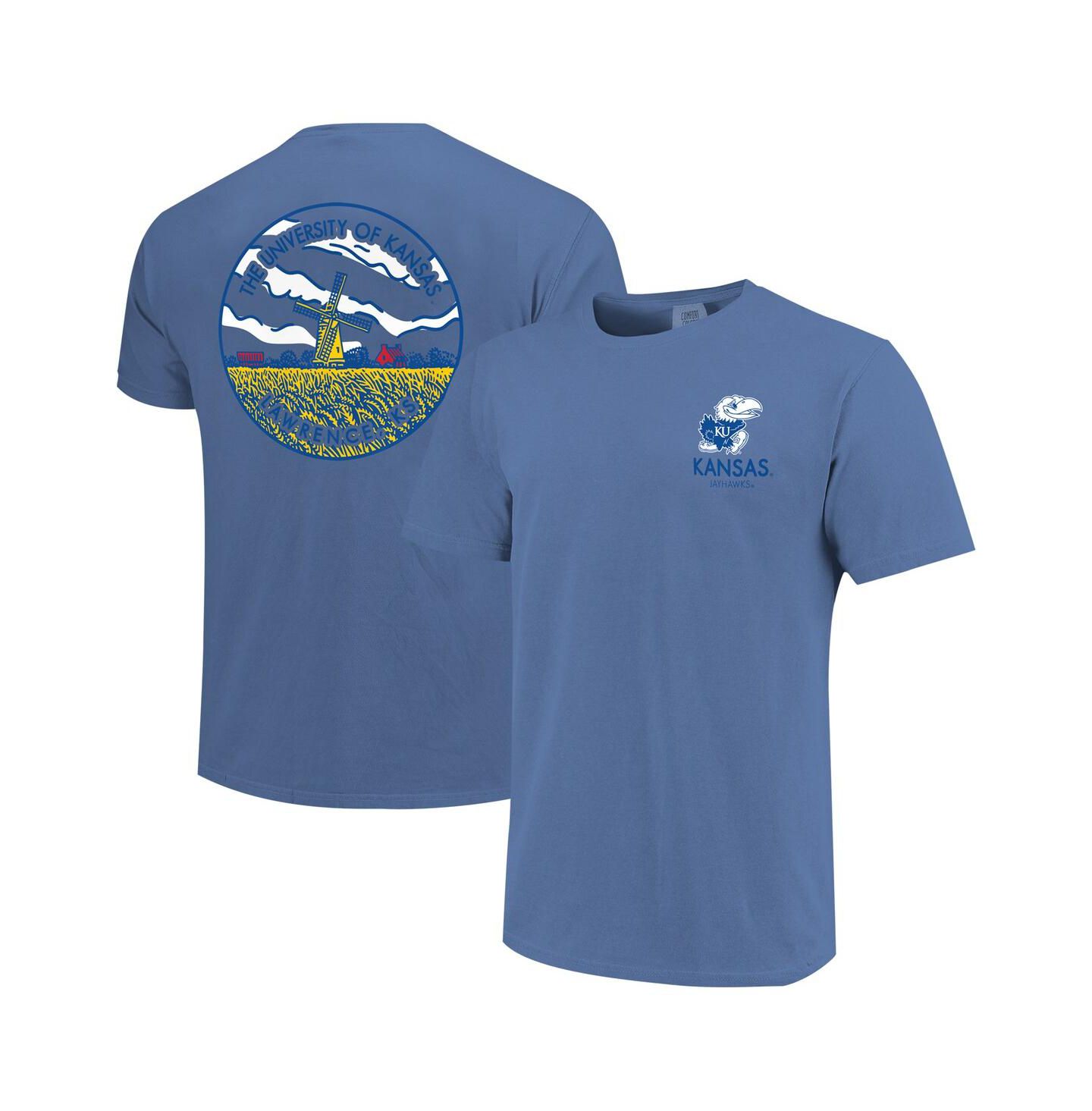 Футболка Image One Royal Kansas Jayhawks Scenic Comfort Colors — фото 1