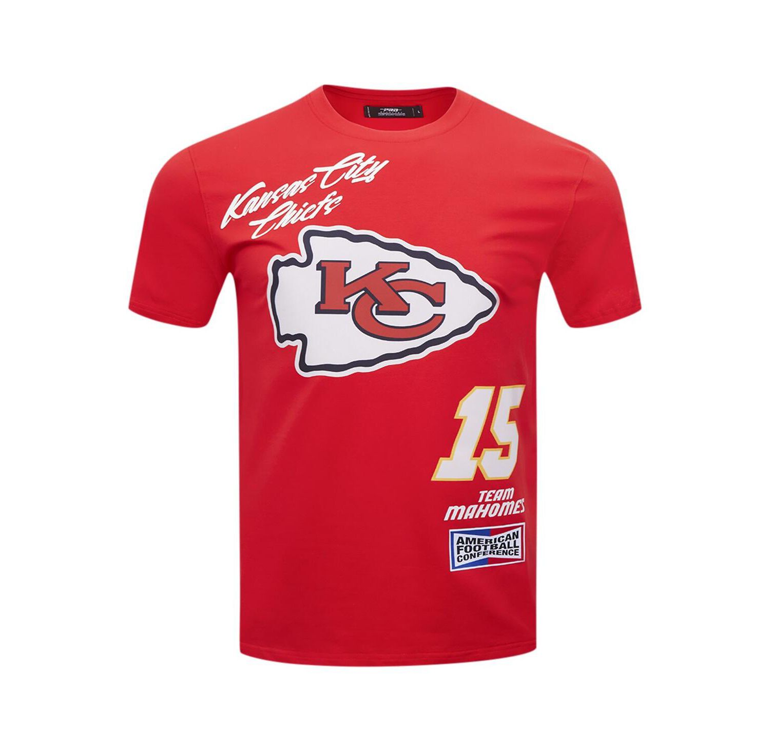 Men's Patrick Mahomes Red Kansas City Chiefs Fast Lane Name & Number Player T-Shirt