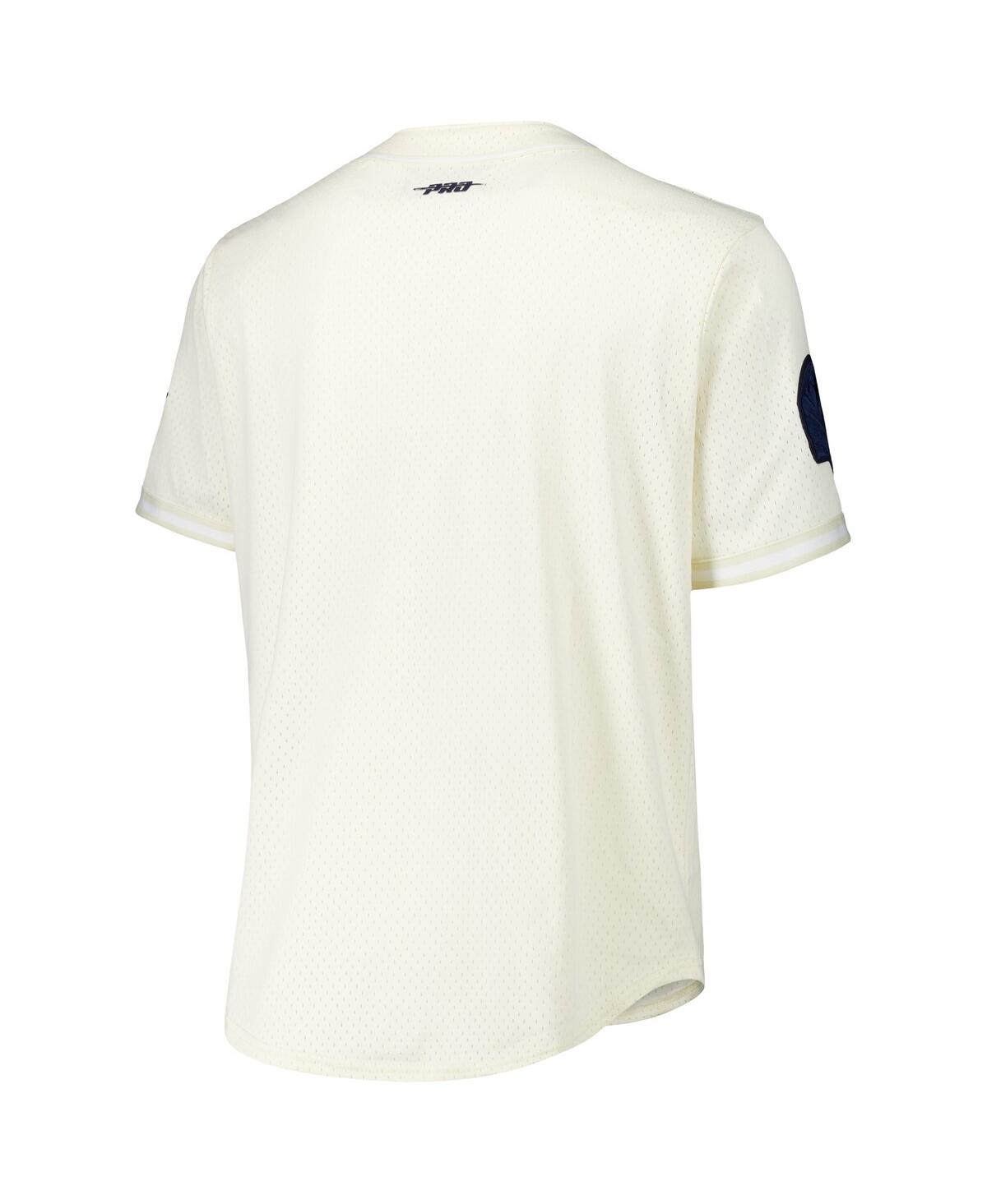 Pro Standard Men's Micah ParsonsDallas Cowboys Name Number Triple Tonal Button-Up Baseball Jersey - Cream