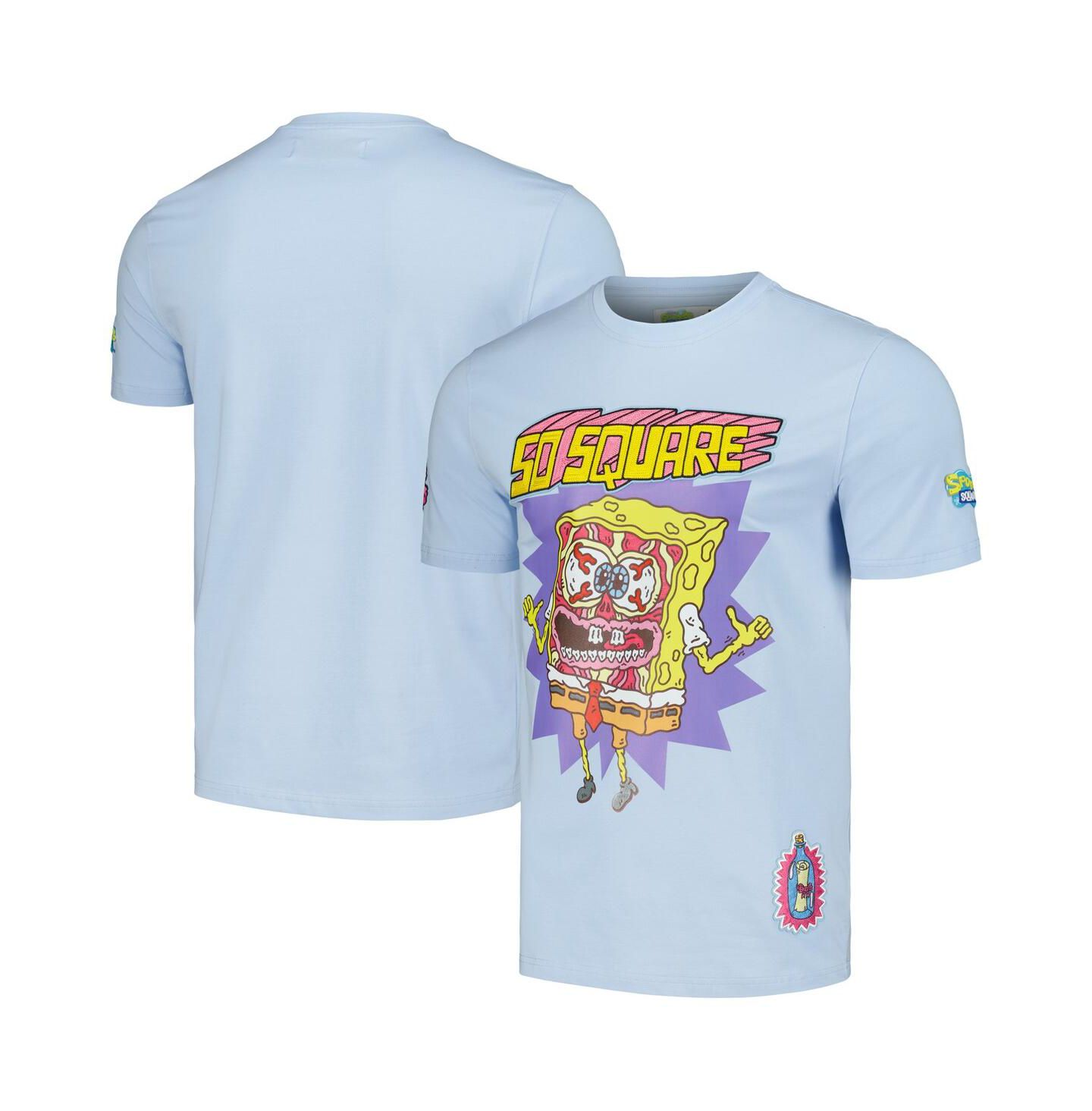 Мужская футболка Freeze Max Light Blue SpongeBob SquarePants Absurd Grotesque — фото 1