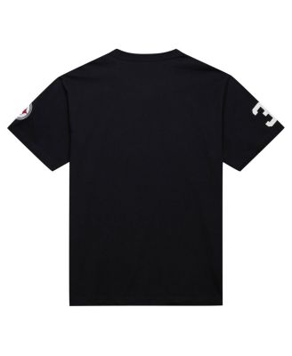 Men's Jerome Bettis Black Pittsburgh Steelers Retired Player Nickname T-Shirt