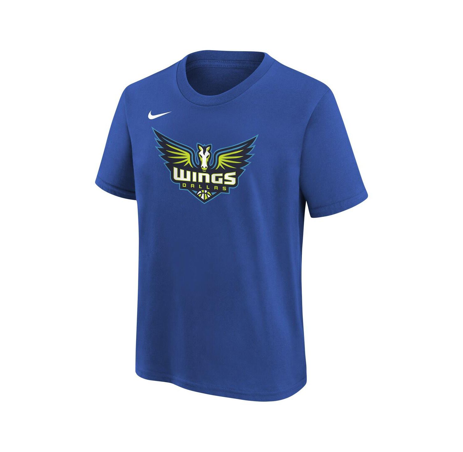 Big Boys and Girls Royal Dallas Wings Essential Logo T-Shirt