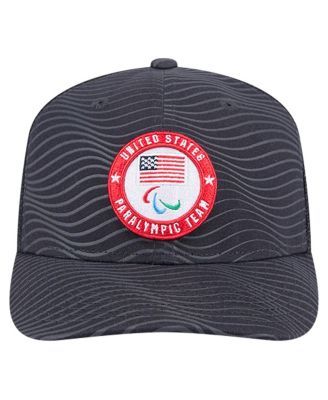 Men's Navy U.S. Paralympics Waves 9SEVENTY Stretch Snap Adjustable Hat