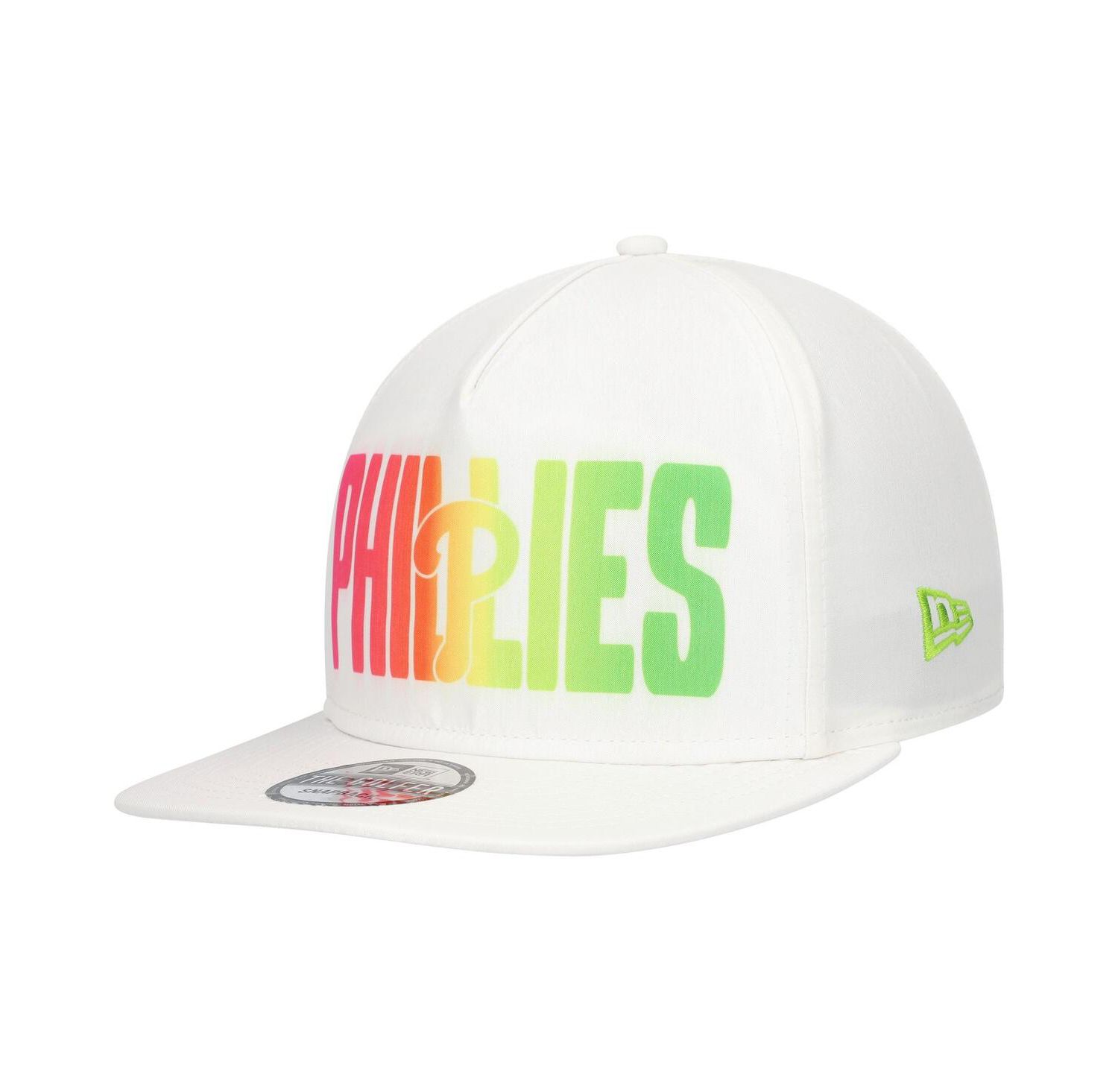 Men's White Philadelphia Phillies Spring Spectrum Golfer Snapback Hat