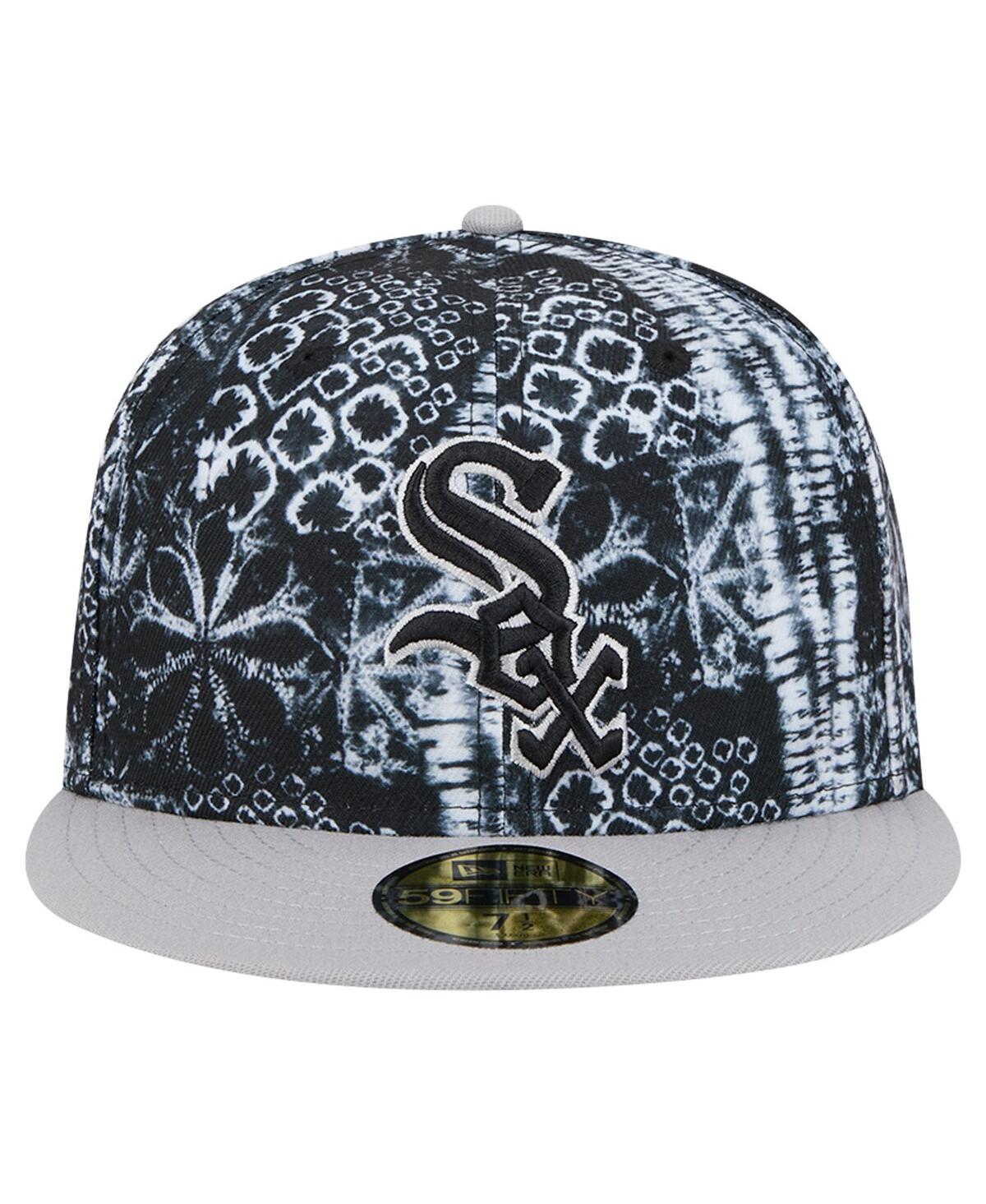 New Era Men'sChicago White Sox Sands 59FIFTY Fitted Hat - Black