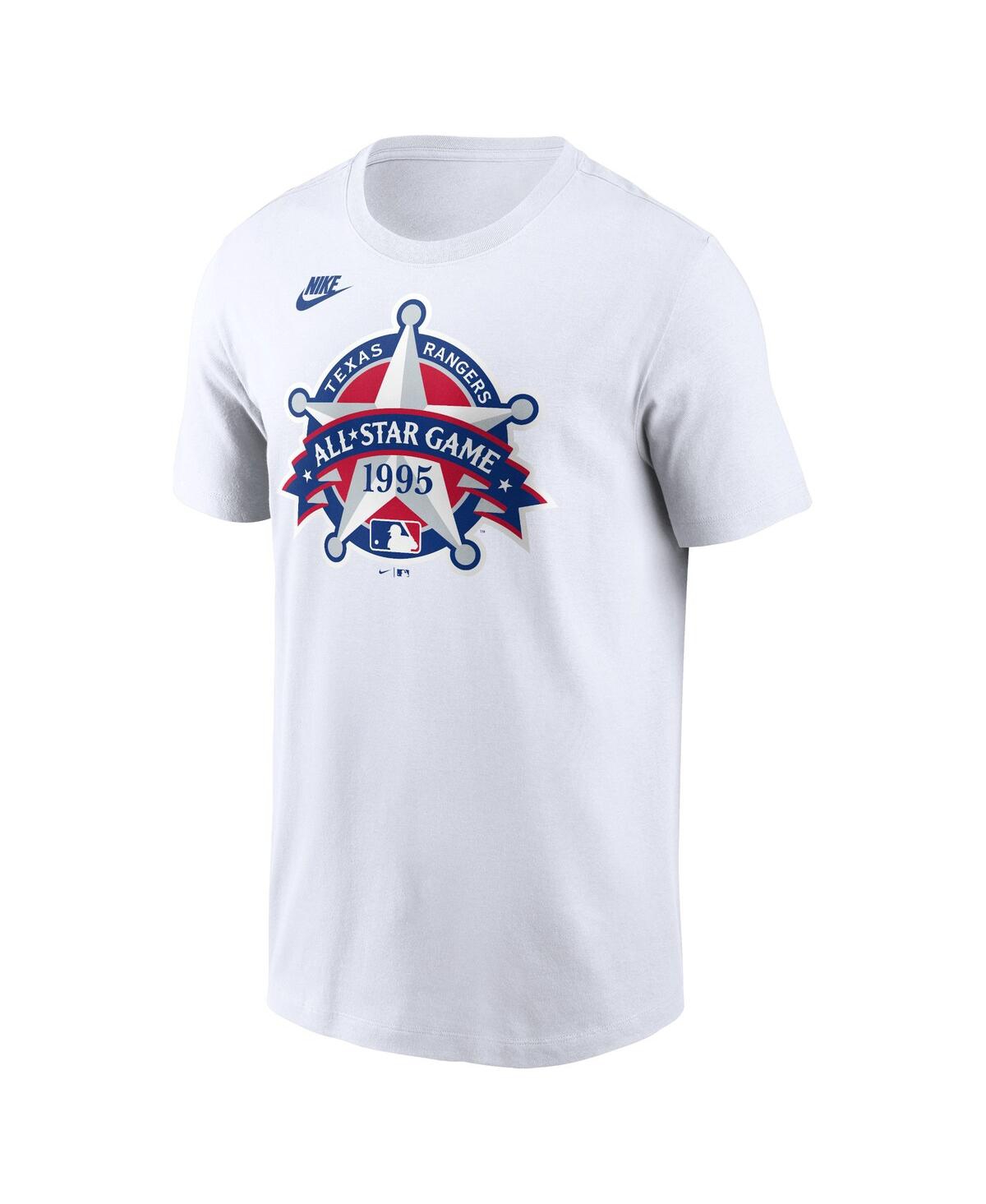 Nike Men's1995 Mlb All-Star Game Cooperstown Logo T-Shirt - White