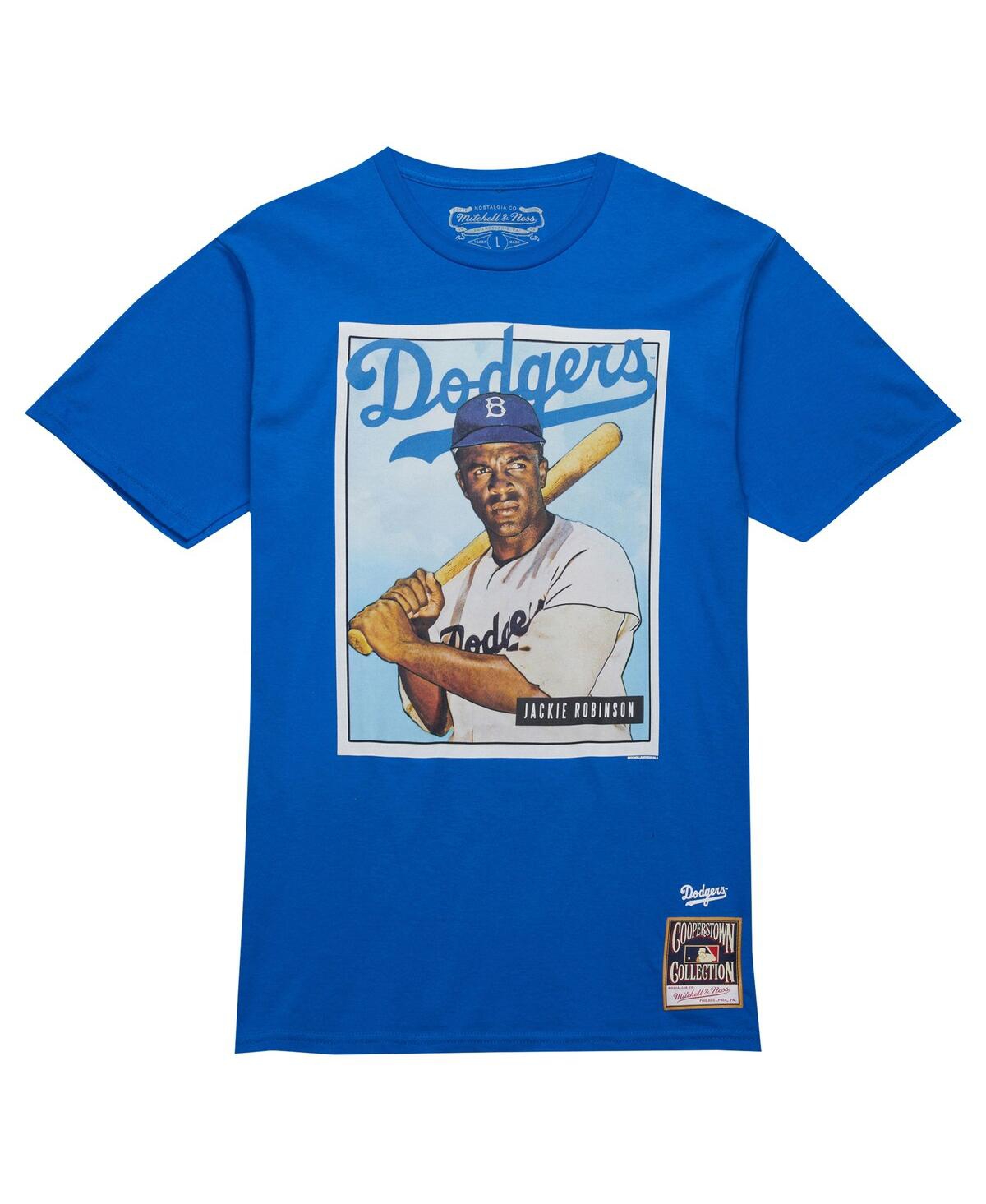 Mitchell & Ness Men's Jackie RobinsonBrooklyn Dodgers Cooperstown Collection Collectors Connection T-Shirt - Royal