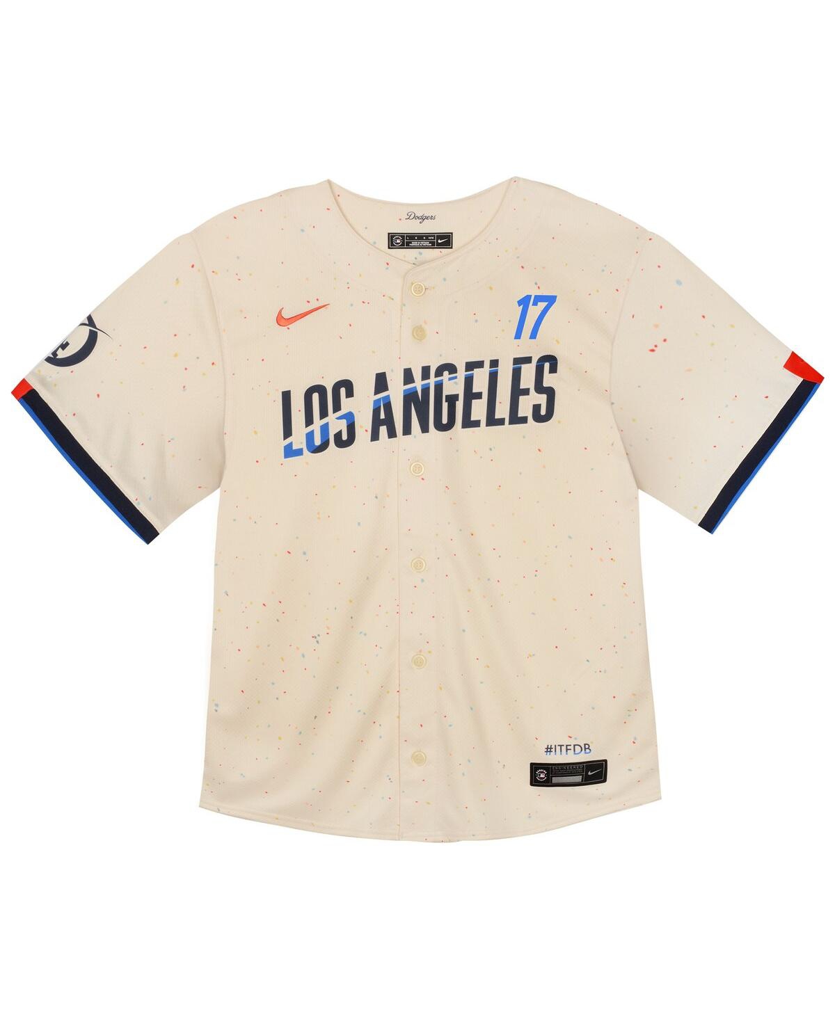 Nike Toddler Shohei OhtaniLos Angeles Dodgers 2024 City Connect Limited Player Jersey - Cream