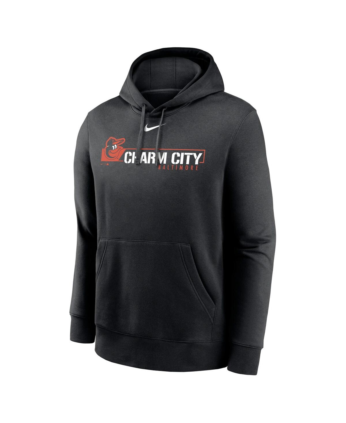 Nike Men'sBaltimore Orioles Local Club Pullover Hoodie - Black