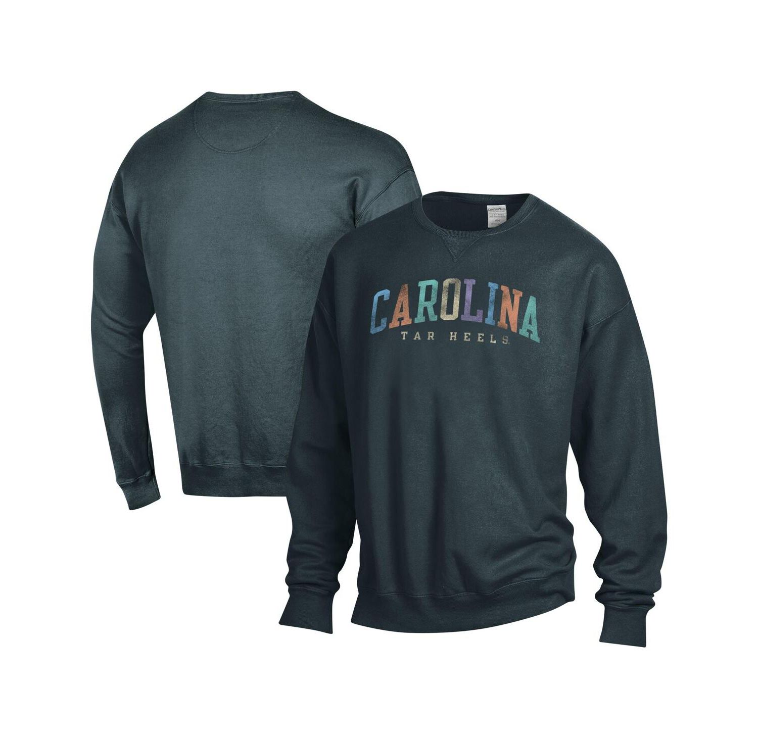 Women's Gray North Carolina Tar Heels Oversized Pullover Sweatshirt