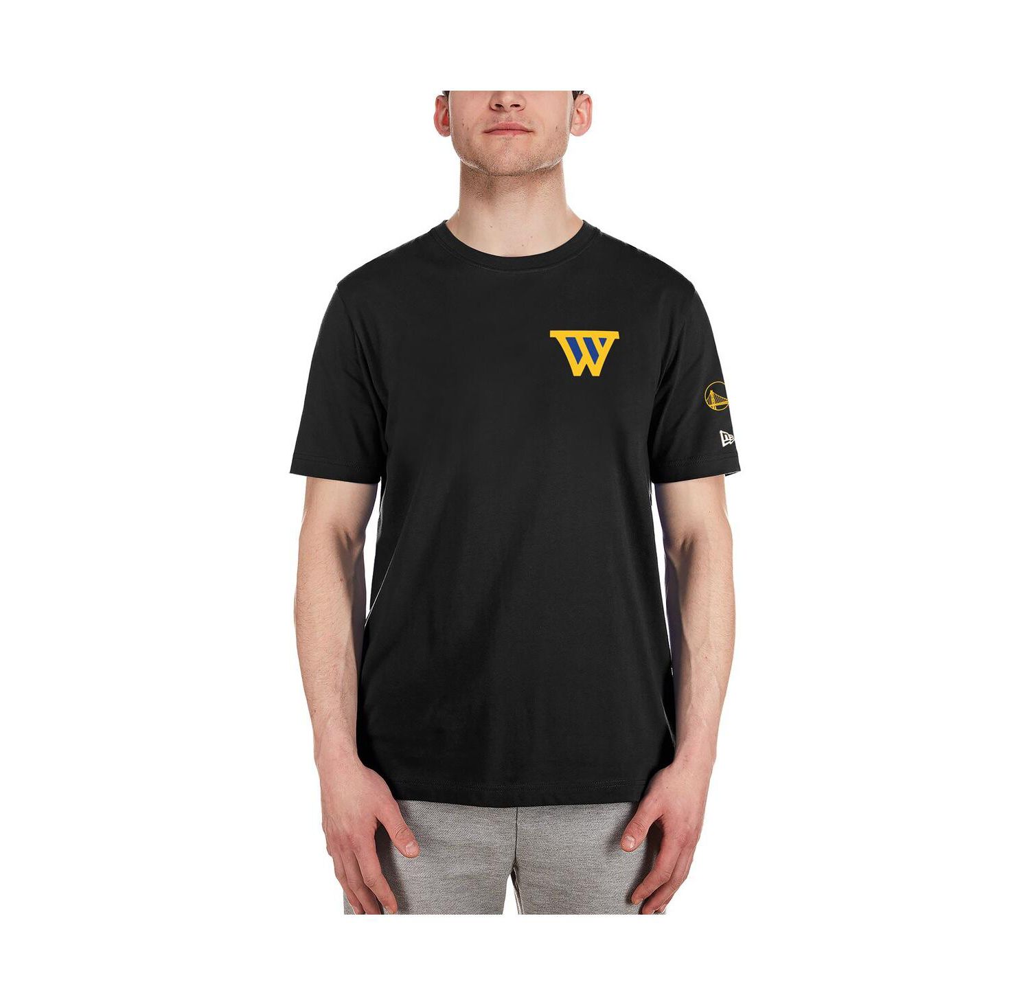 Men's Black Golden State Warriors "W" Statement T-Shirt