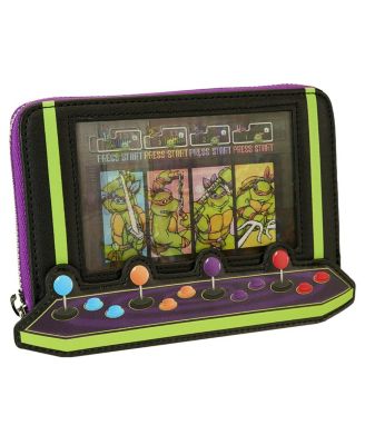 限定【Loungefly】ミュータント タートルズ 折り畳み 財布 TMNT ミュータントタートルズ 財布 Loungefly Teenage Mutant Ninja