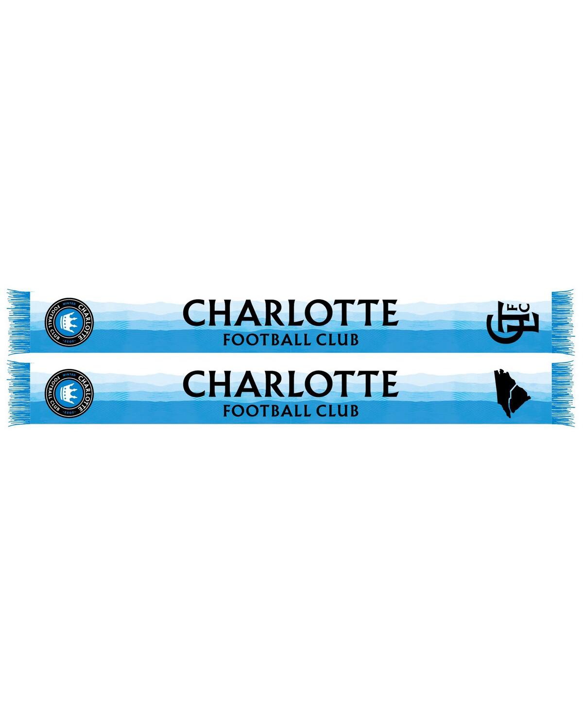 Blue Charlotte Fc 2024 Jersey Hook Scarf - Blue