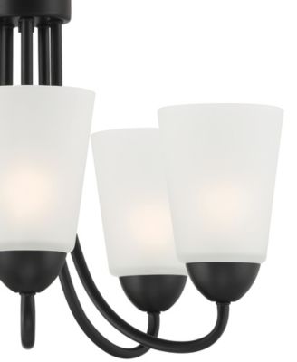 Malone 20" Metal 5 Light Chandelier