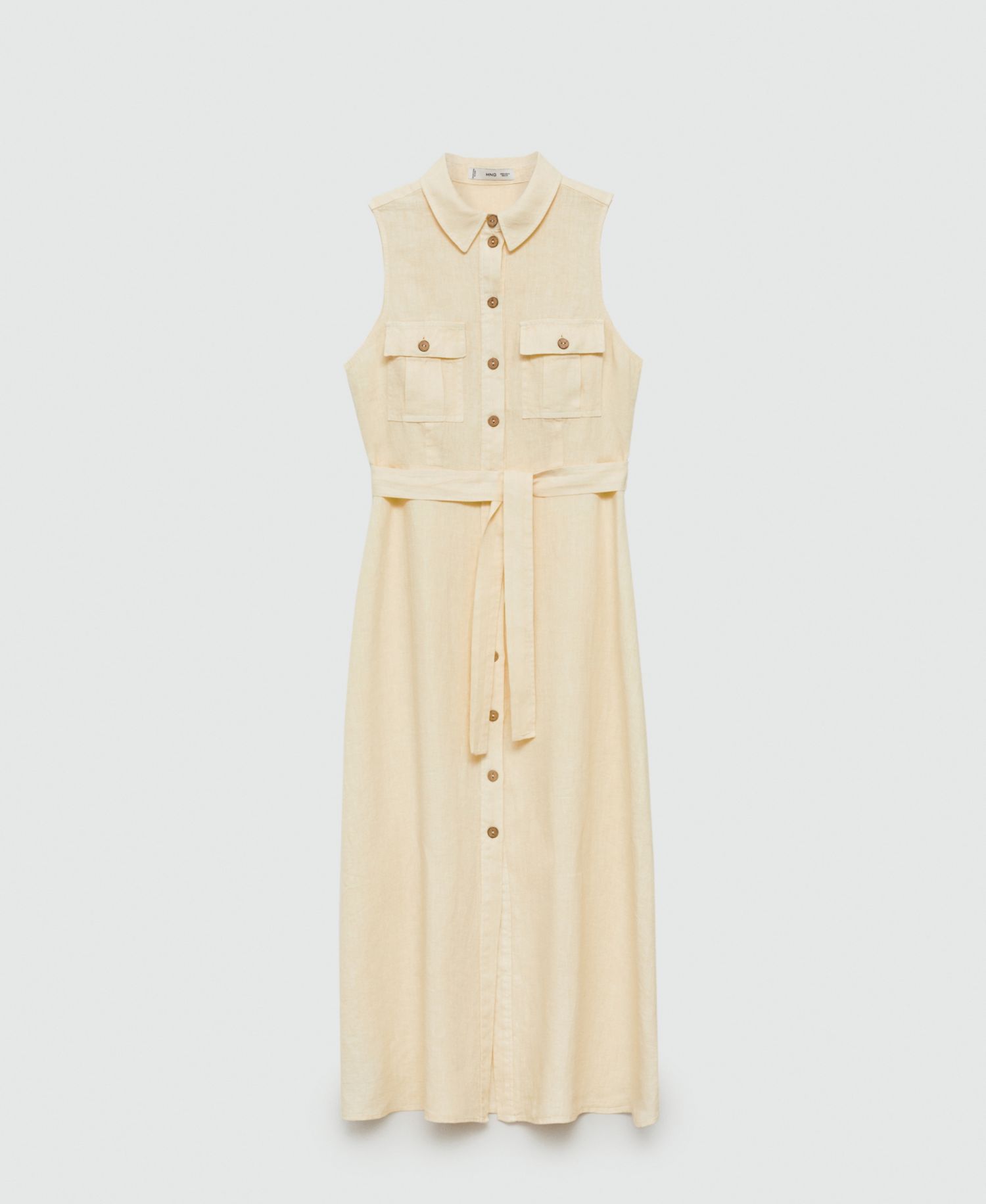 Women's Linen Shirty Dress