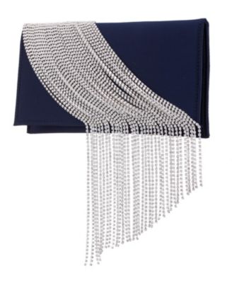 Crystal Chain Slim Envelope Clutch