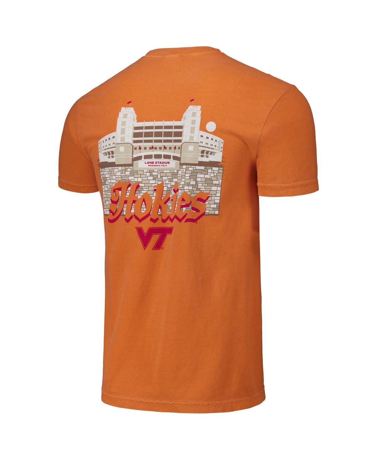 Image One Women's Tennessee Orange Tennessee Volunteers Comfort Colors Campus Scene Drawing Script T-shirt In Orange