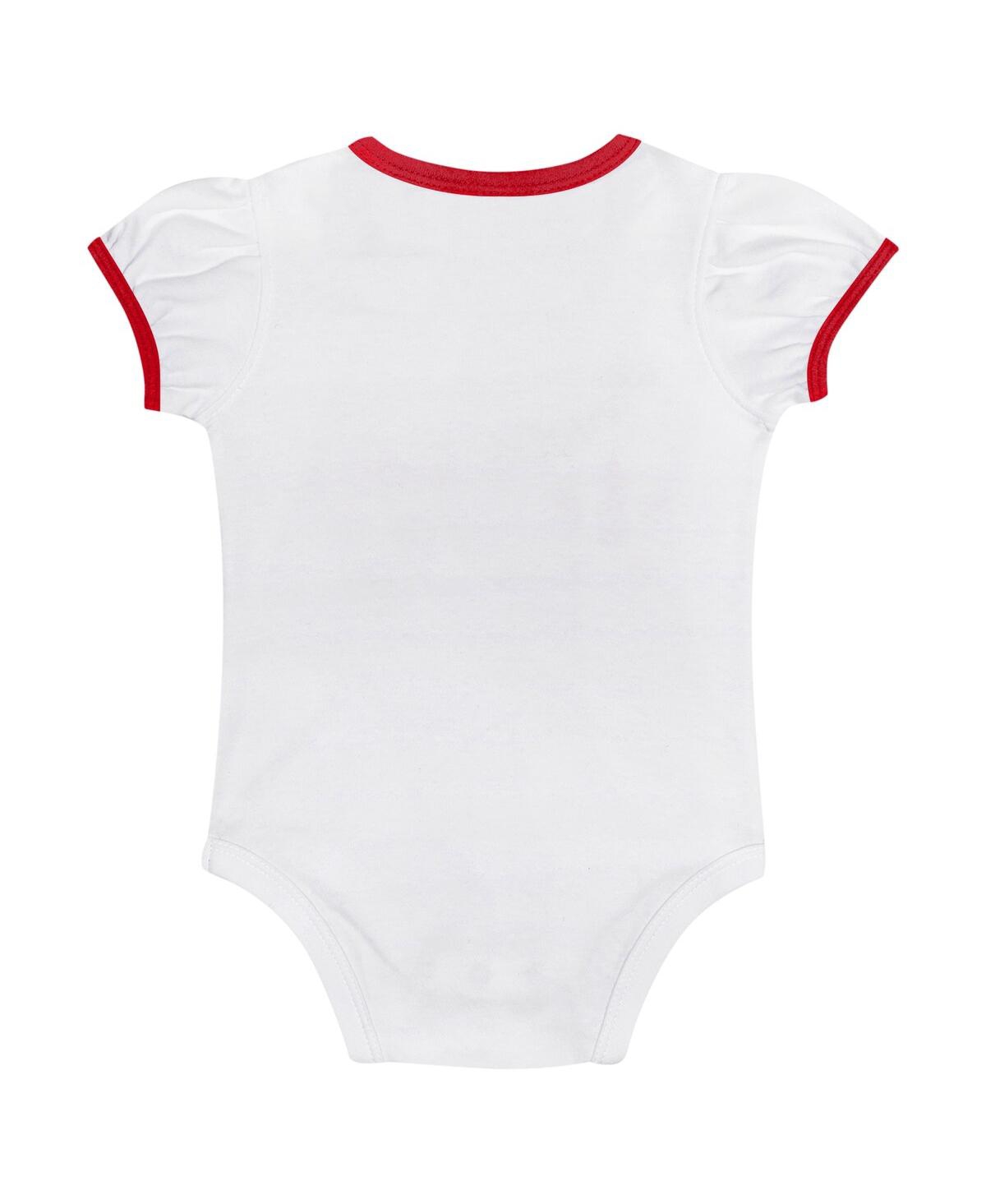 Outerstuff Newborn Baby Boys and Girls St. Louis Cardinals Sweet Bodysuit Skirt Set - White