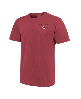 Men's and Women's Maroon Boston College Eagles Scenic Comfort Colors T-Shirt
