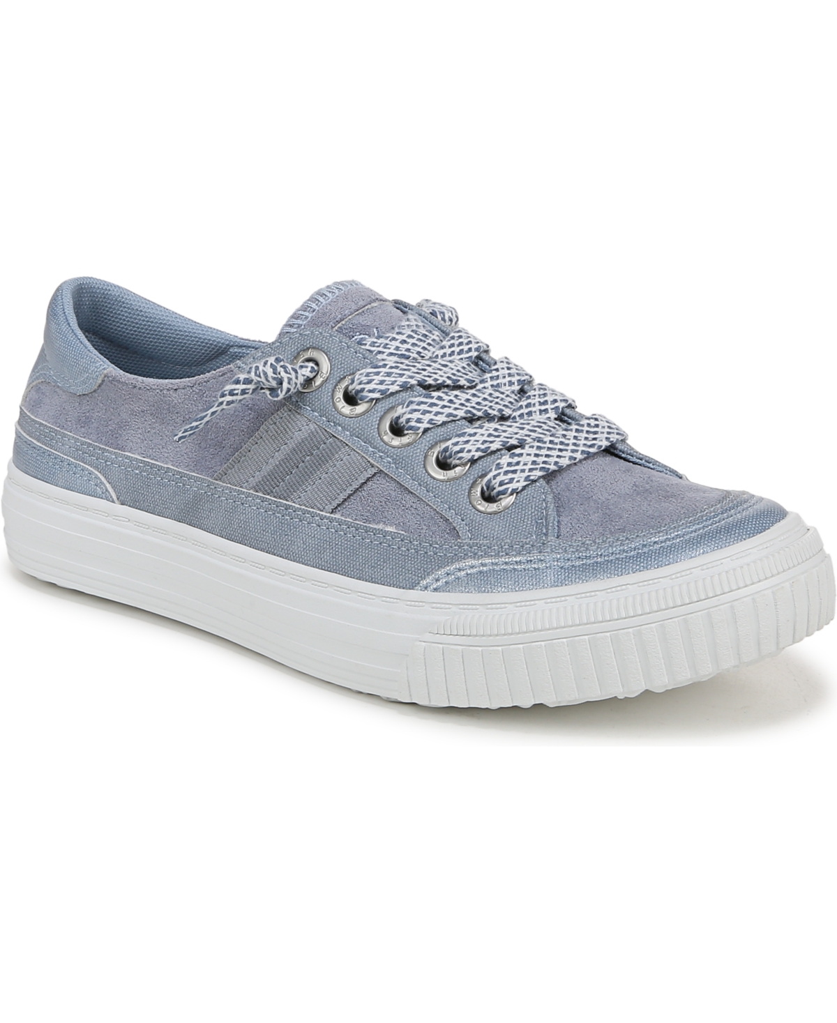 Women's Alex Lace Up Sneakers - Rose Gold Fabric/Faux Leather - Polyuret