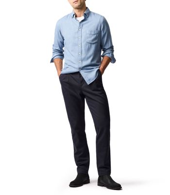 Rodd Gunn Men's Barrhill Long Sleeve Slim Fit Shirt