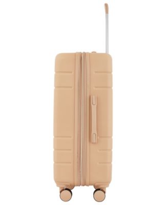 Saint Martin 4 Piece Hardside Luggage Set 4in1 CUP/USB/USB-C/PHONE HOLDER 