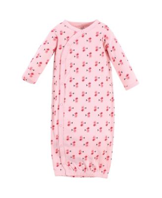 Baby Girls Natural Cotton Kimono Gowns
