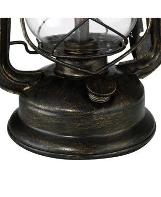 Murphy Industrial Rustic Accent Table Lamp 23" High Weathered Bronze with Table Top Dimmer Oatmeal Shade for Bedroom Living Room