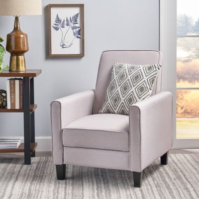 Elegant Floral Push Back Recliner For Comfort And Style