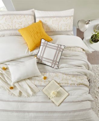 Ferdinico Stripe 7-Pc. Comforter Set, King