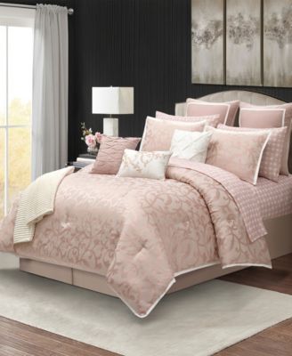 Johnella Paisley 14-Pc. Comforter Set, Queen