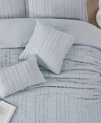 Katniss Stripe 7-Pc. Comforter Set, King