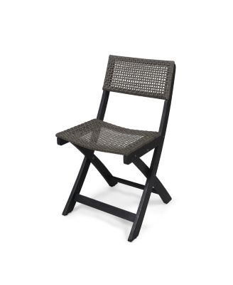 Streamdale Foldable Wicker Bistro Chairs Natural Elegance, Lasting Comfort