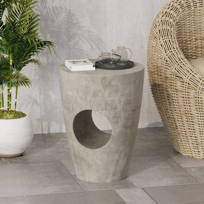 Streamdale Sirius Outdoor Concrete Side Table