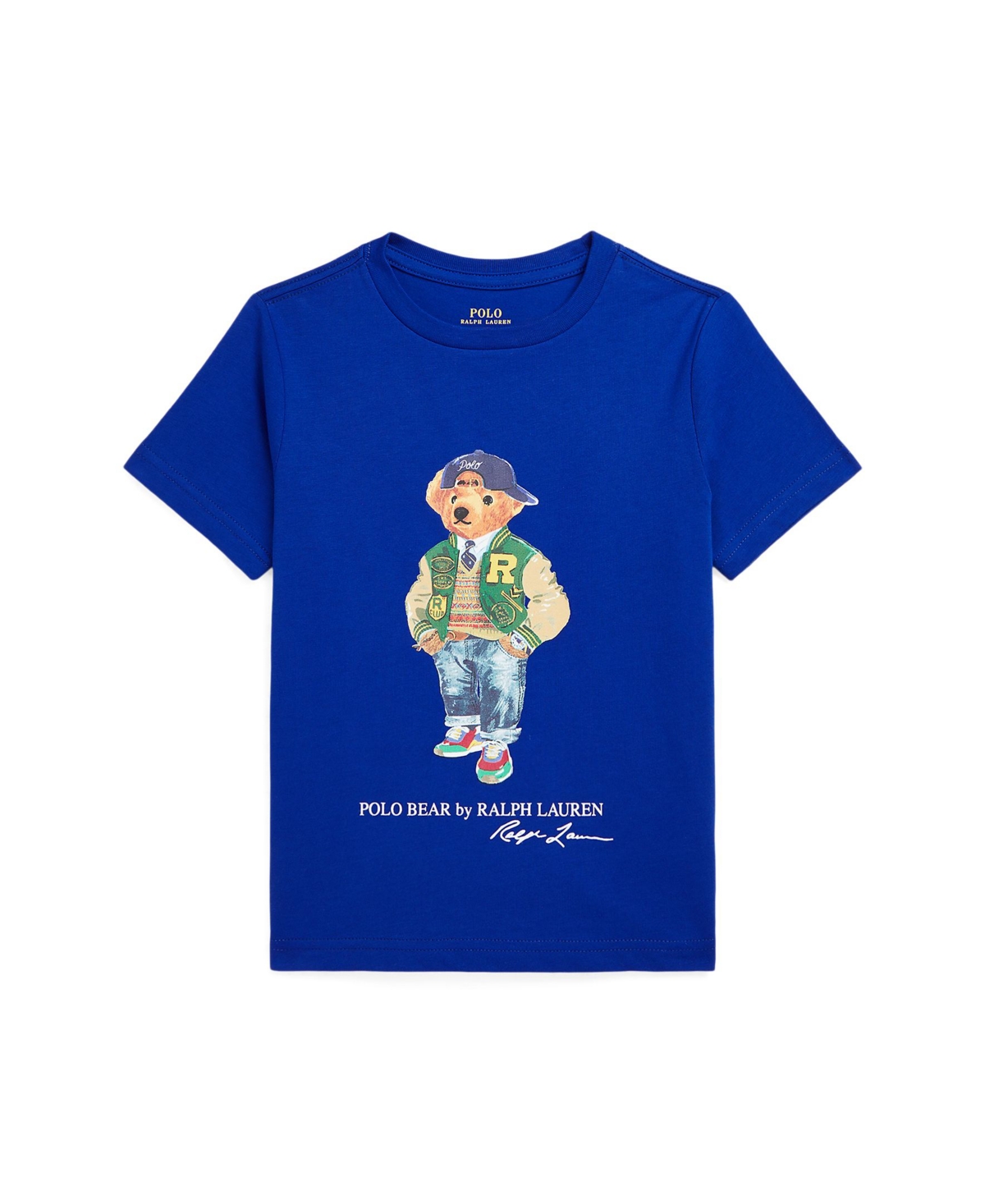 Polo Ralph Lauren Toddler and Little Boys Polo Bear Cotton Jersey Tee